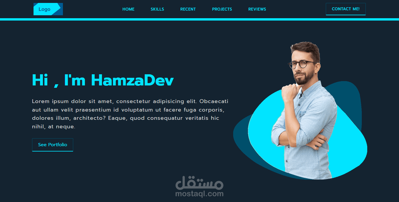 Personal Portfolio Page Website