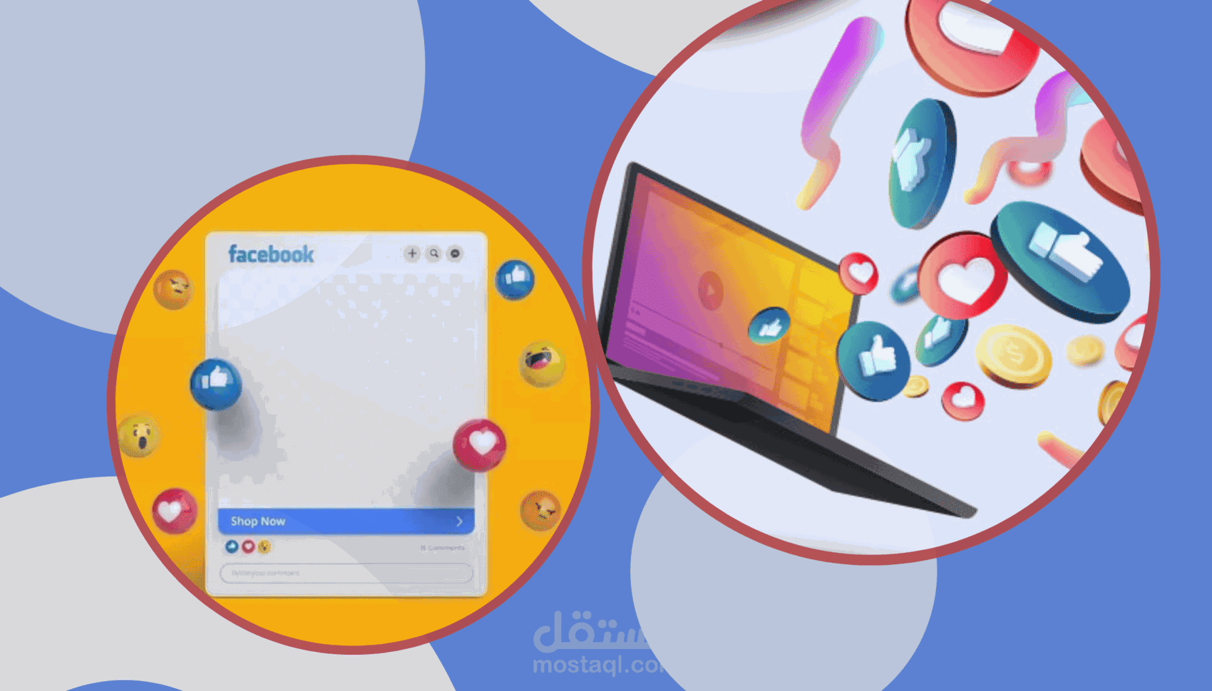 تصميم بانرات و اعلانات سوشيال ميديا احترافية