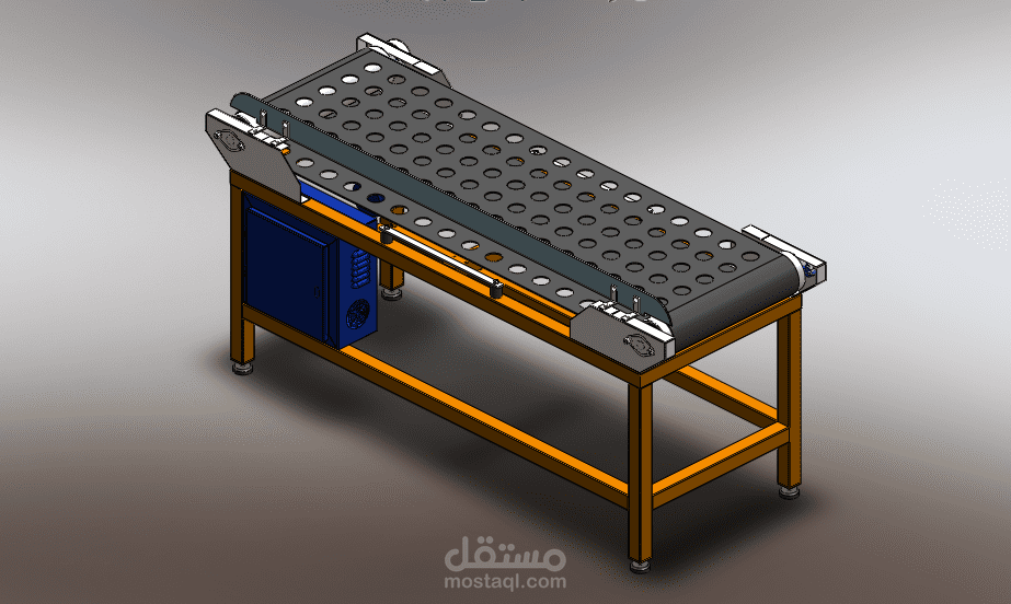 Industrial Dy Movable Belt Conveyor System