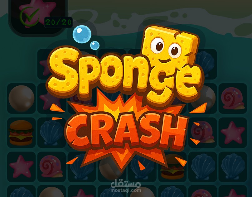 Game Assets | Sponge Crash
