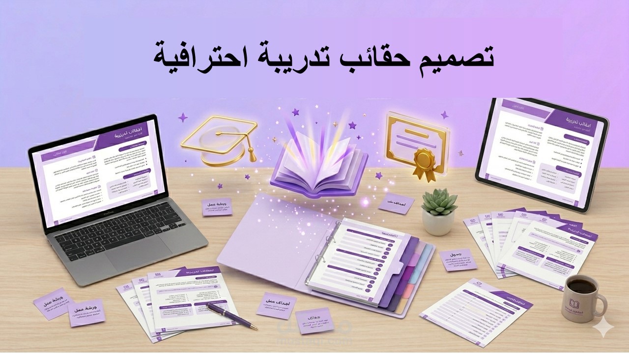 تصميم حقيبة تدريبية بعنوان (المعلم الرقمي الصغير )