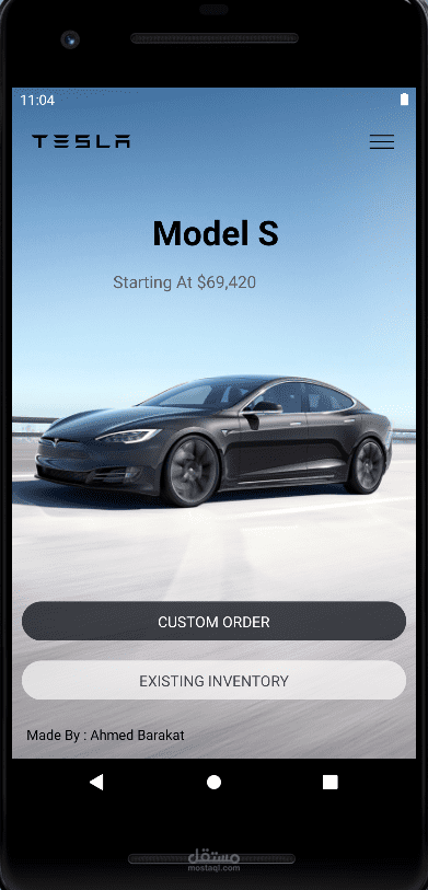 Tesla-Car-App