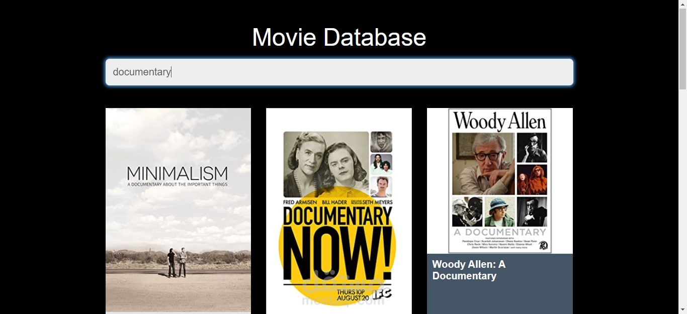 Movie database