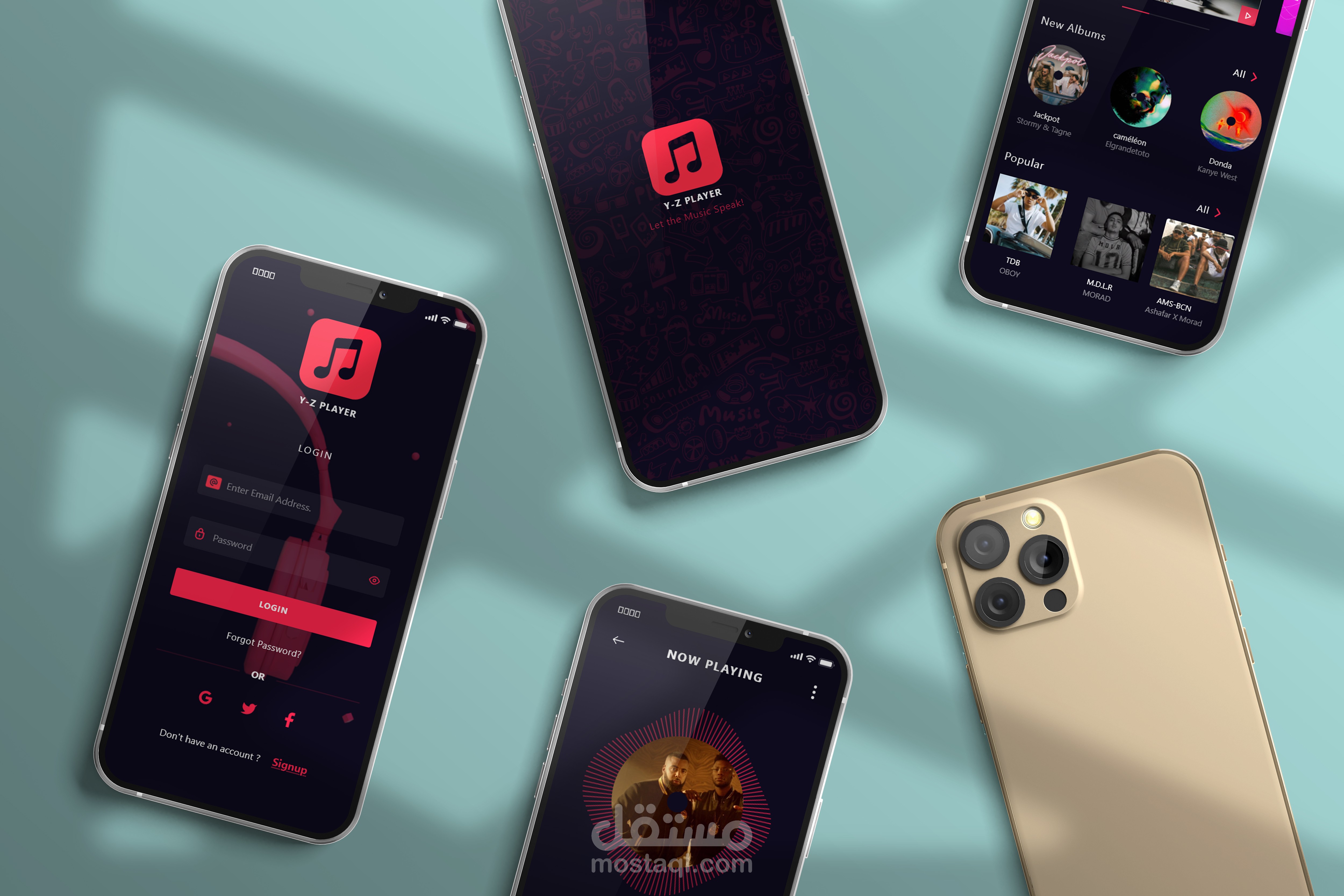 Y-Z  PLAYER   [UI/UX]