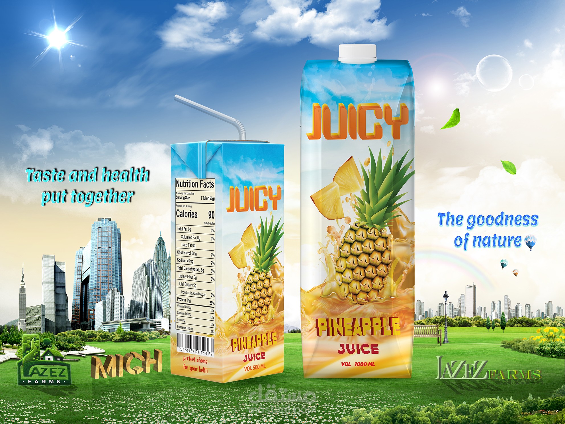 المشروع الرابع لشركة LAZEZ FARMS