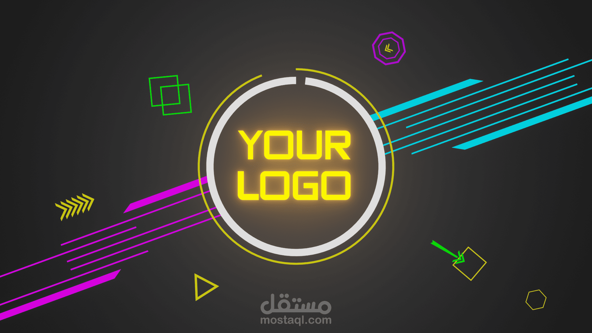 لوجو موشن جرافيك