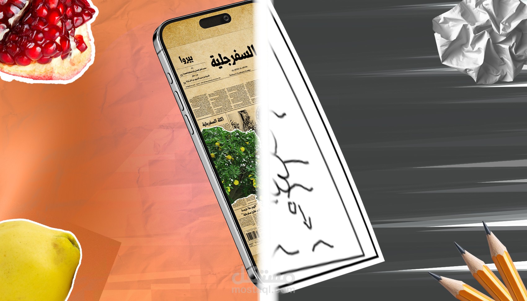 الفن هو السفرجلية فيديو كولاج ارت عن تراث لامادي لمدينة حلب