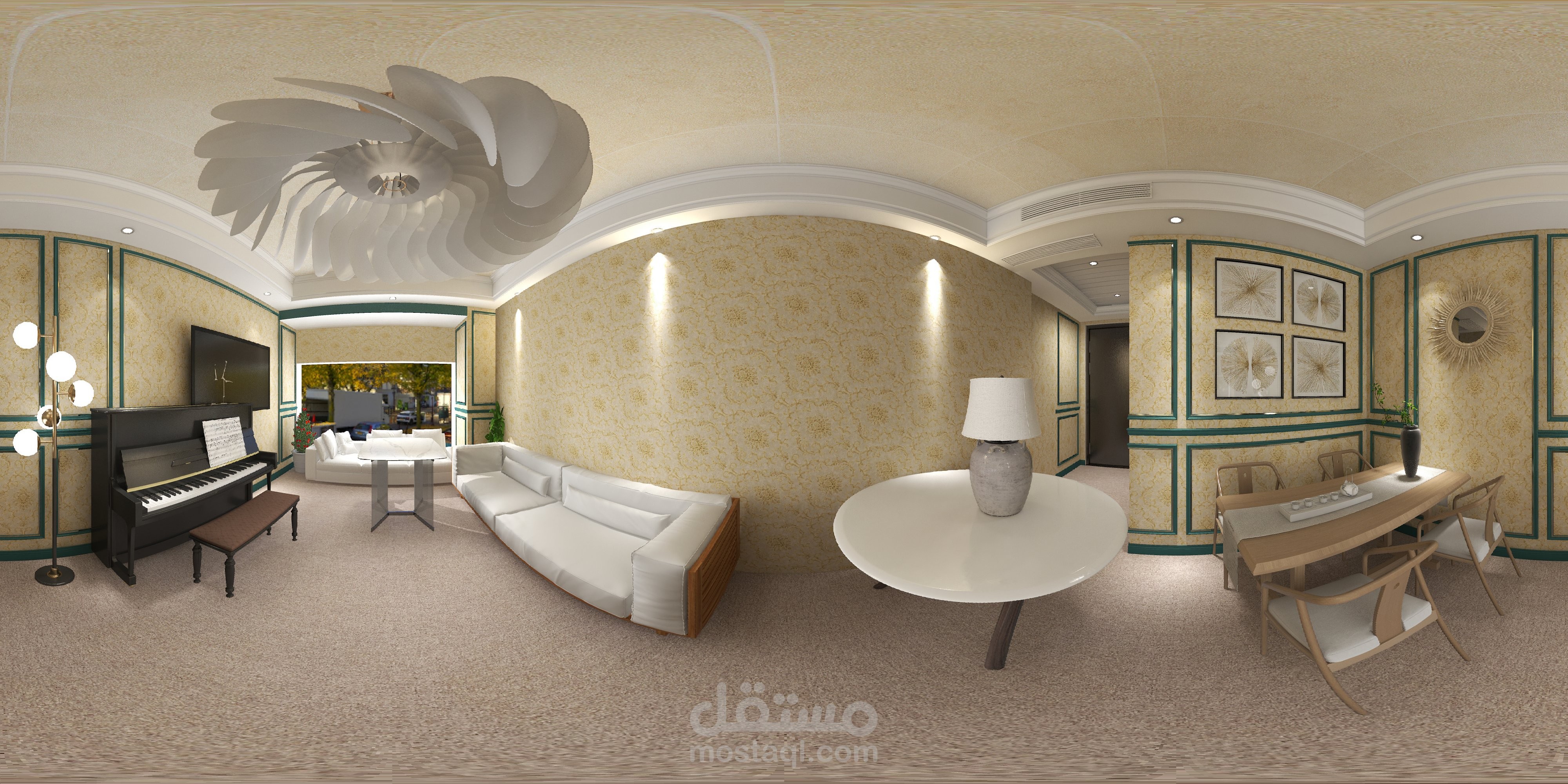 عمل انتريور تصميم داخلى