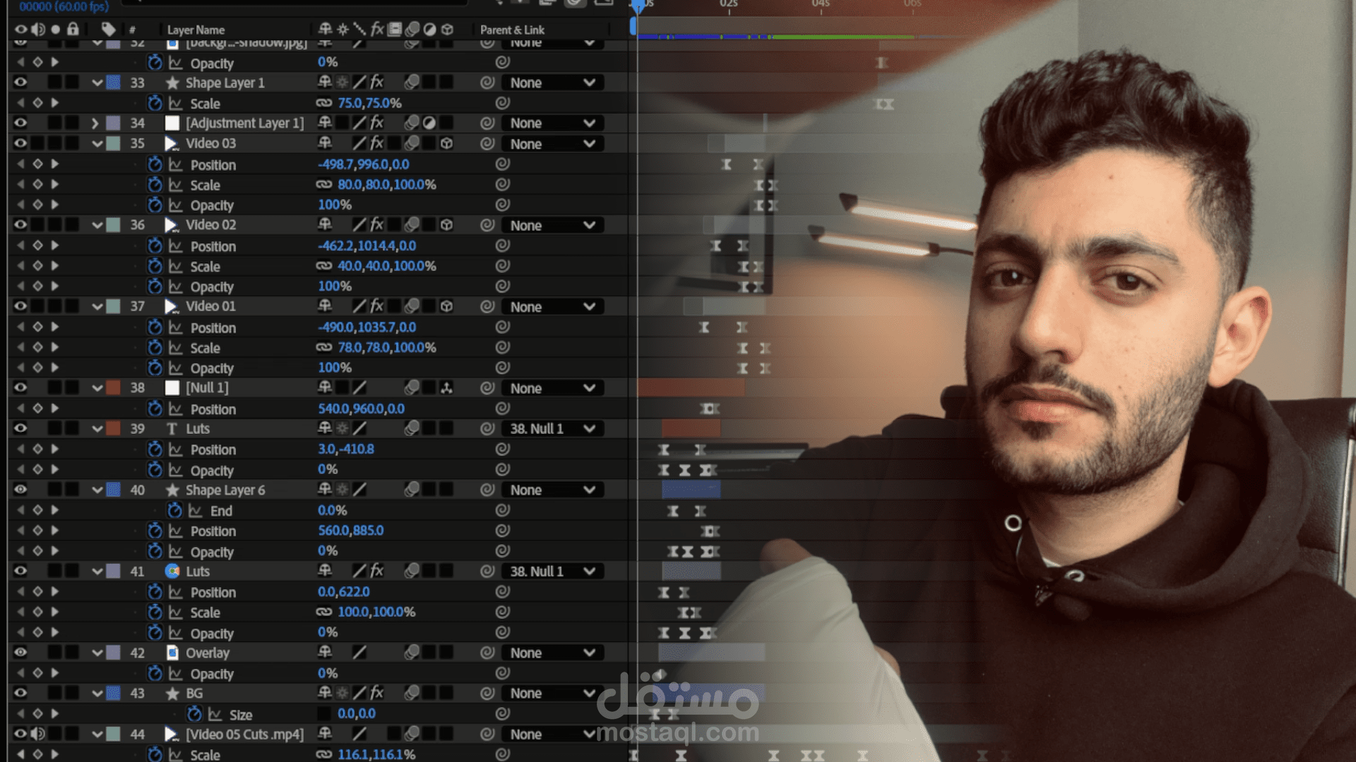 فيديو تعريفي بمهاراتي في تحرير وإخراج الفيديوهات