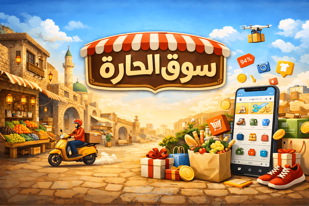 سوق الحارة – منصة متكاملة للبيع والشراء عبر الويب وتطبيقات الجوال