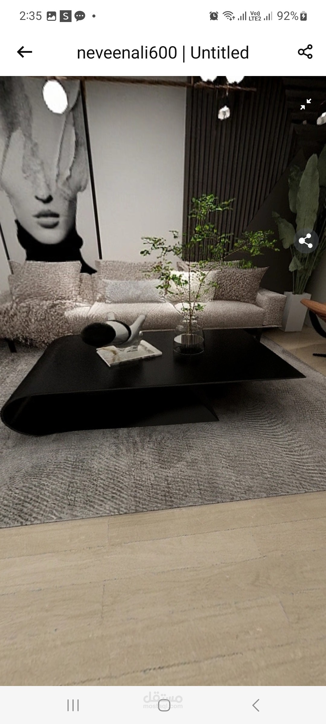 Living room  modern