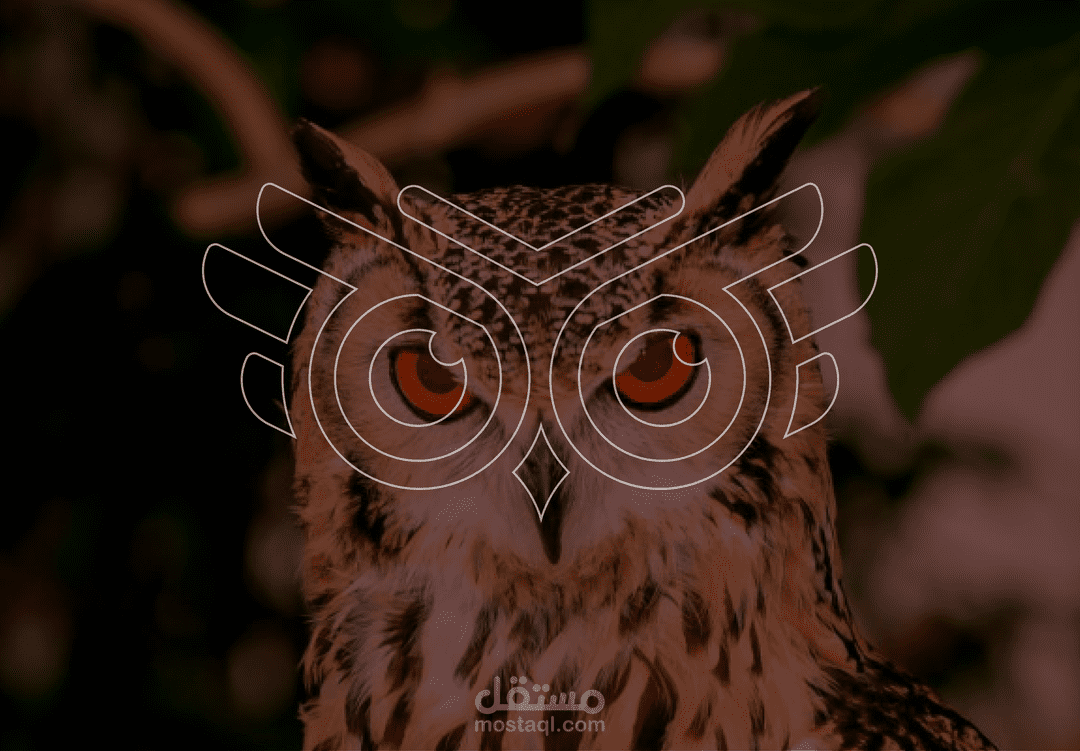 شعار وهوية OSS - OWL SECURITY SYSTEM