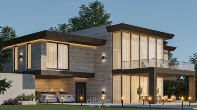 إكساء ورندرة فيلا