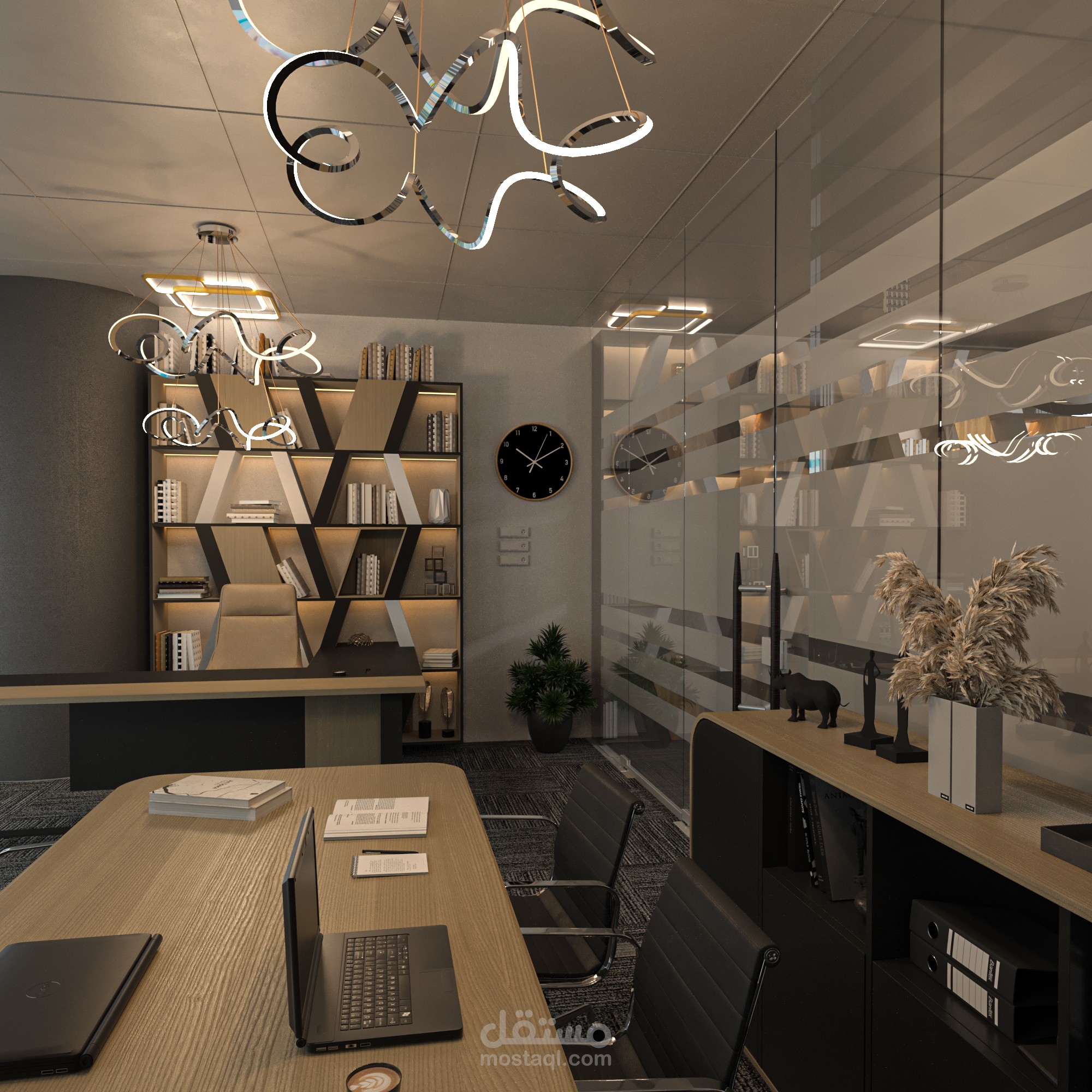 تصميم مكتب هندسي