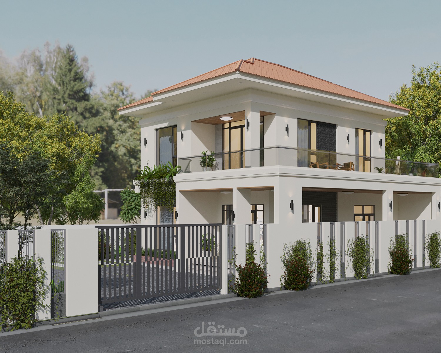 تصميم فيلا مودرن في الامارات