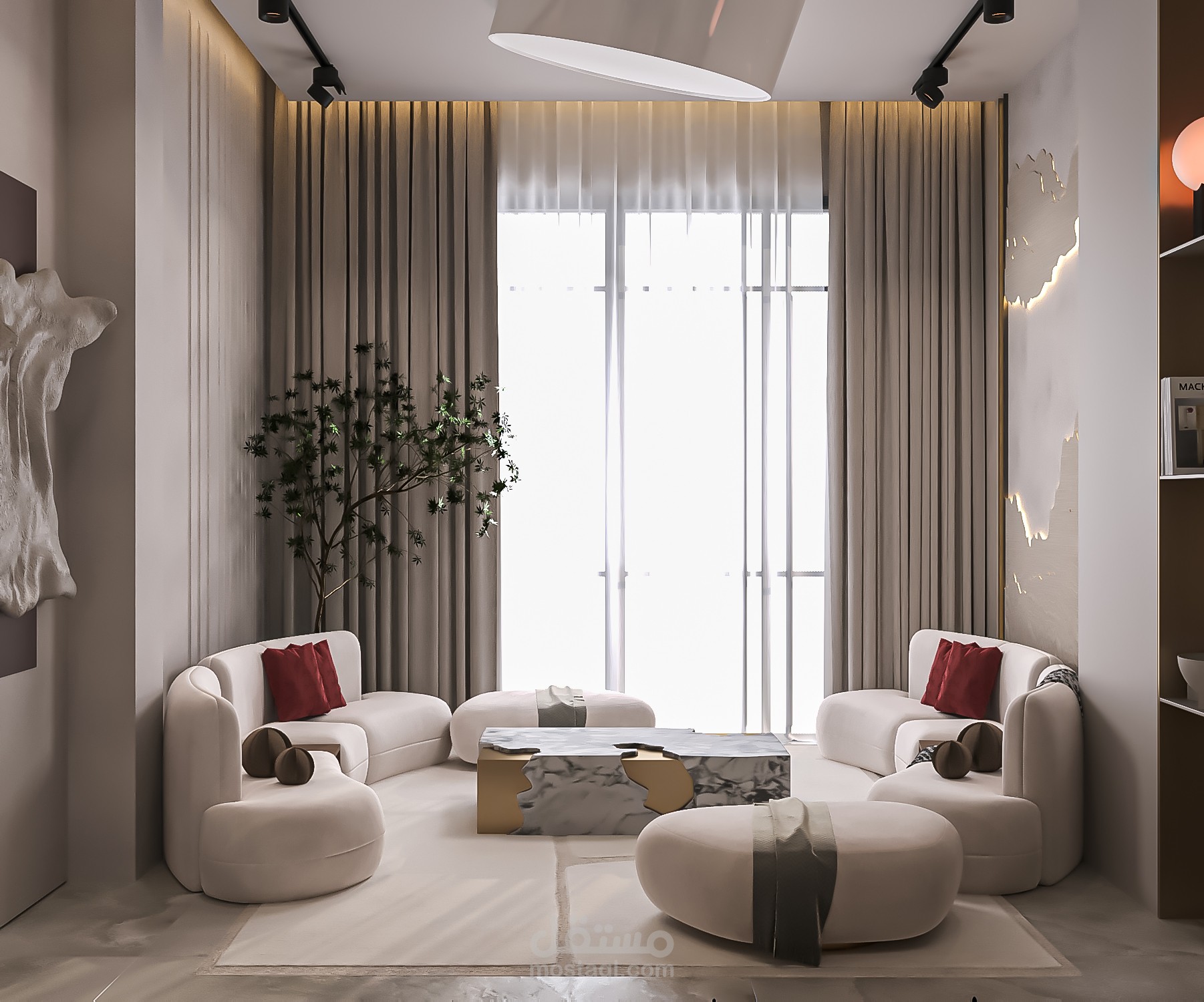 تصميم شاليه داخلي