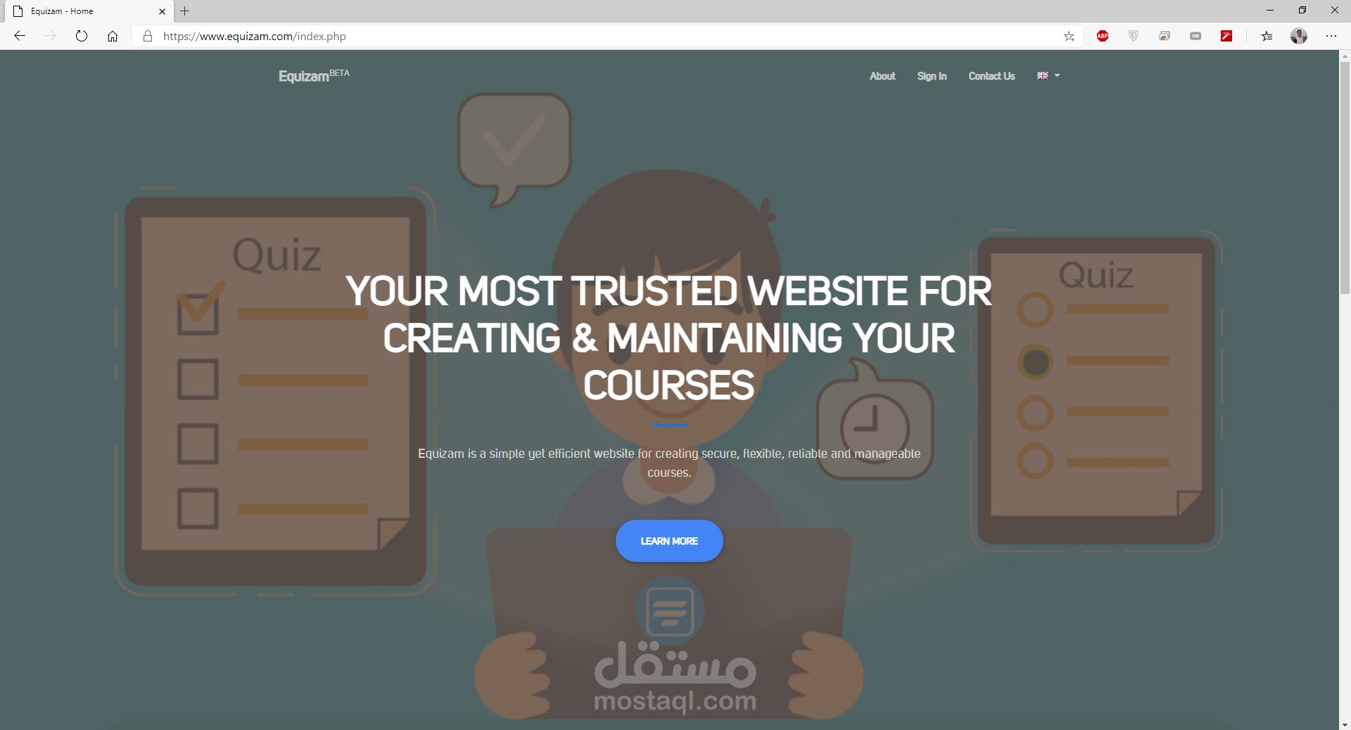 نظام اداره امتحانات اونلاين