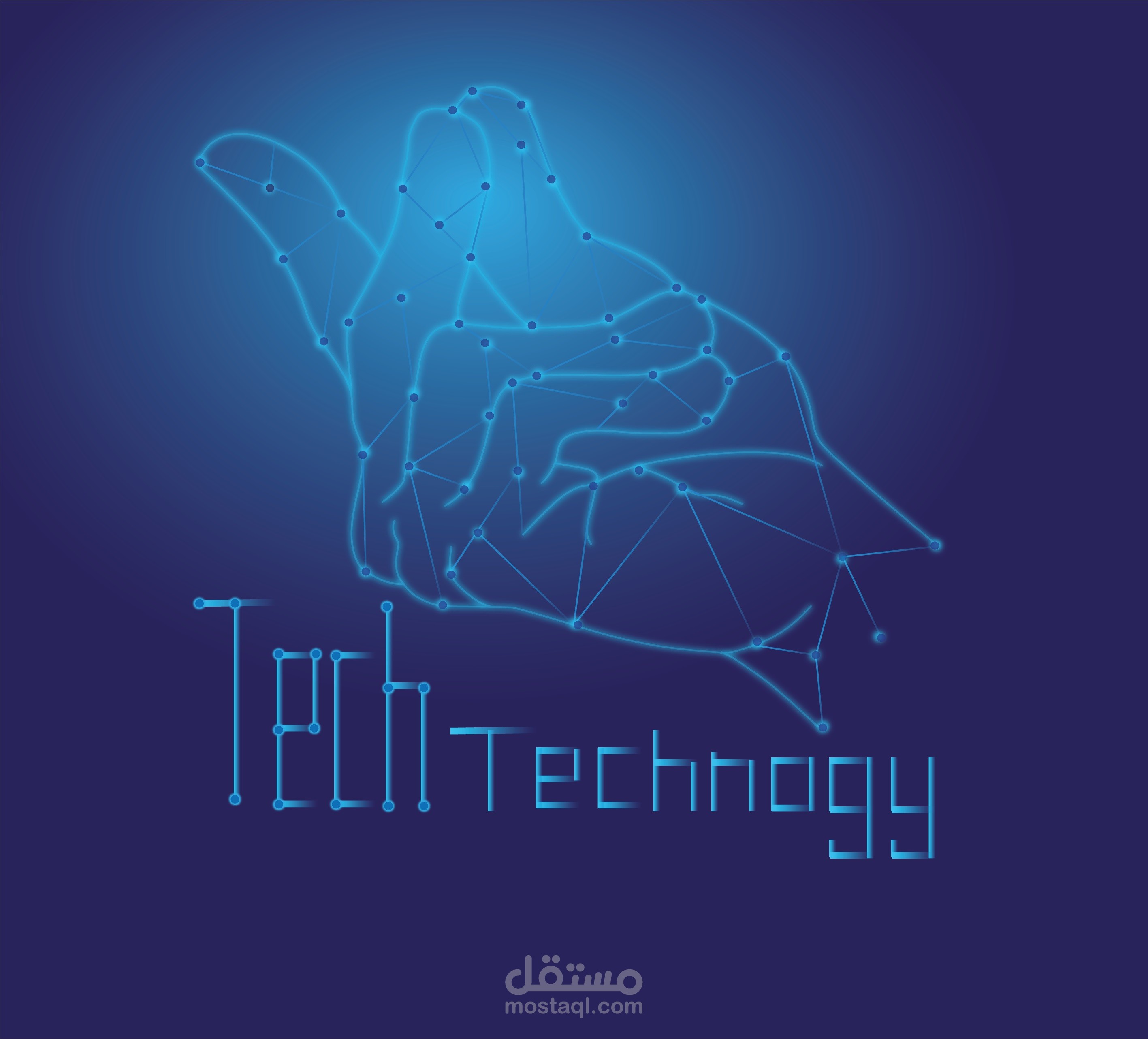 لوجو قناة يوتيوب خاصة بالتكنولوجيا