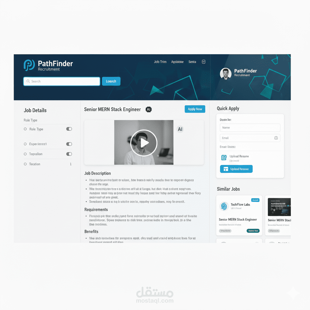 TalentMatch: منصة توظيف مدعومة بالذكاء الاصطناعي
