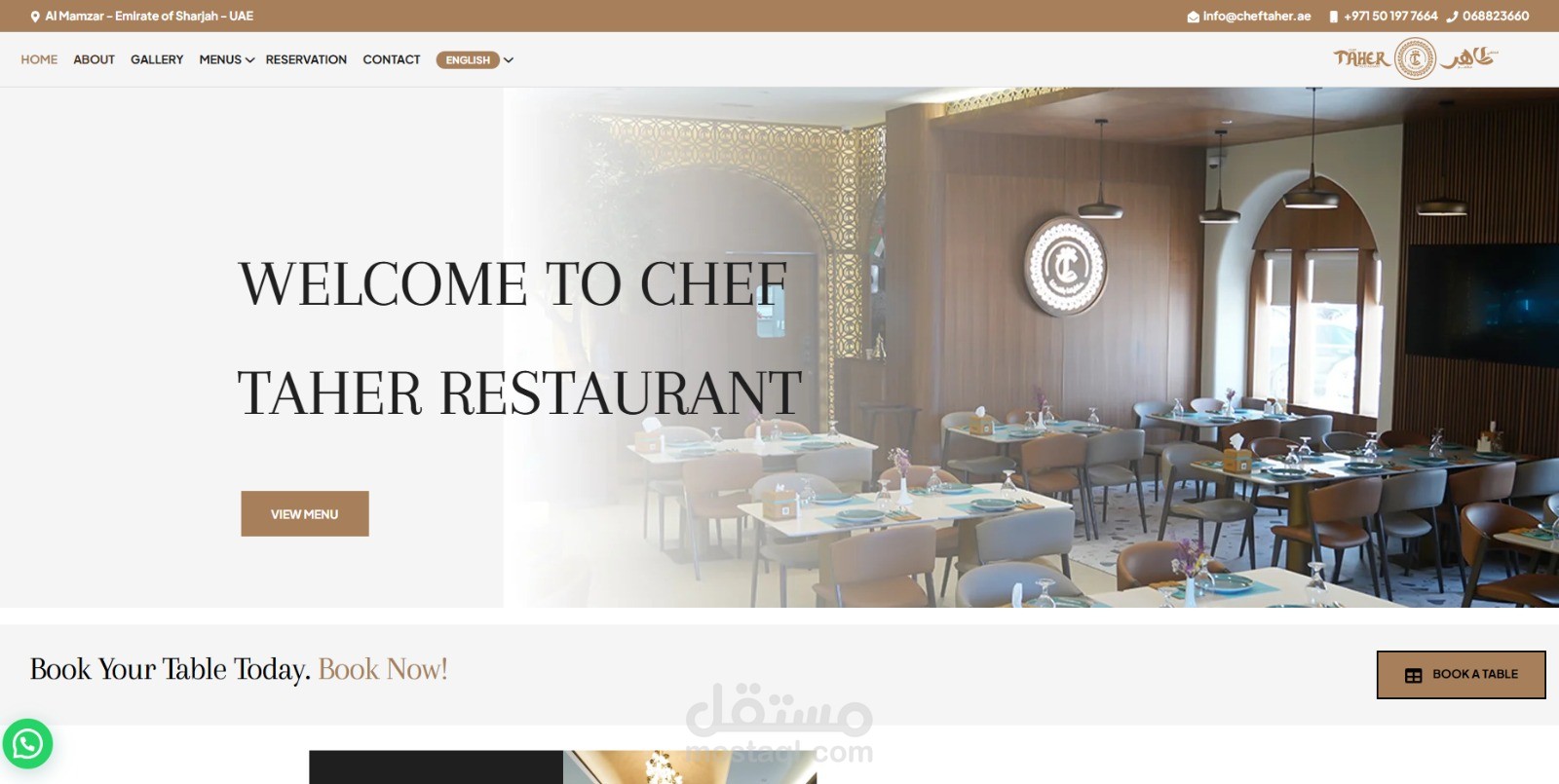 Chef Taher Returant