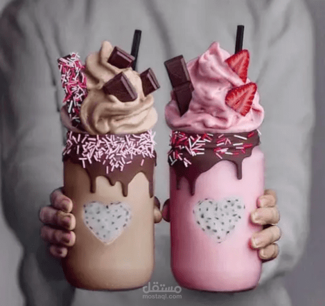 إعلان عن بوظة الآيس كريم