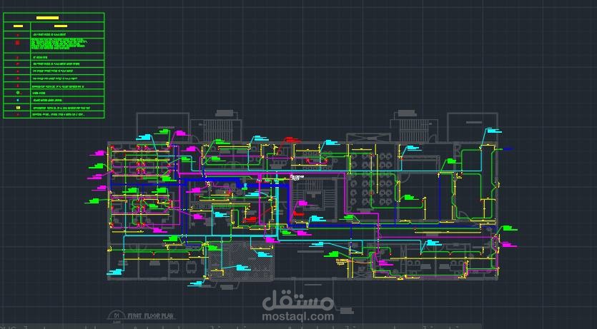 مخططات إنارة وقوى ولوحات كهربائية بواسطة مهندس محترف ضمن فريق هندسي