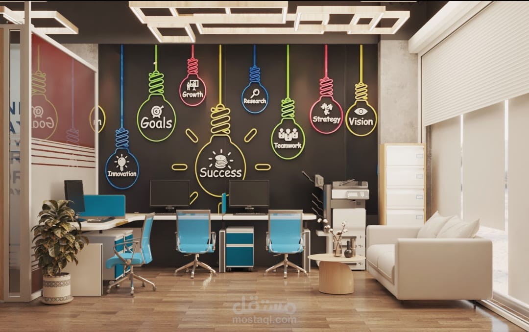 تصميم ثلاثي الأبعاد احترافي لوحدة سكنية – واجهة مودرن