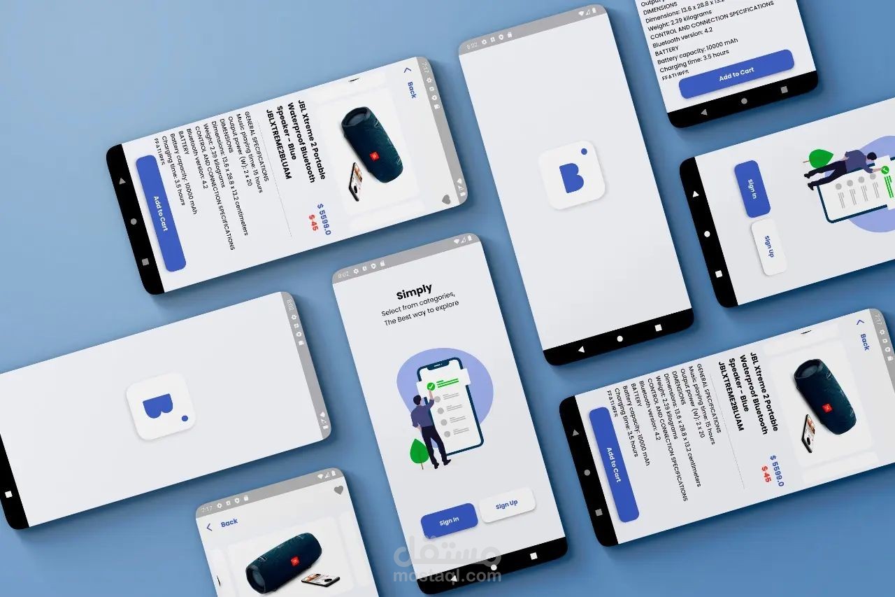 E-commerce Flutter Application