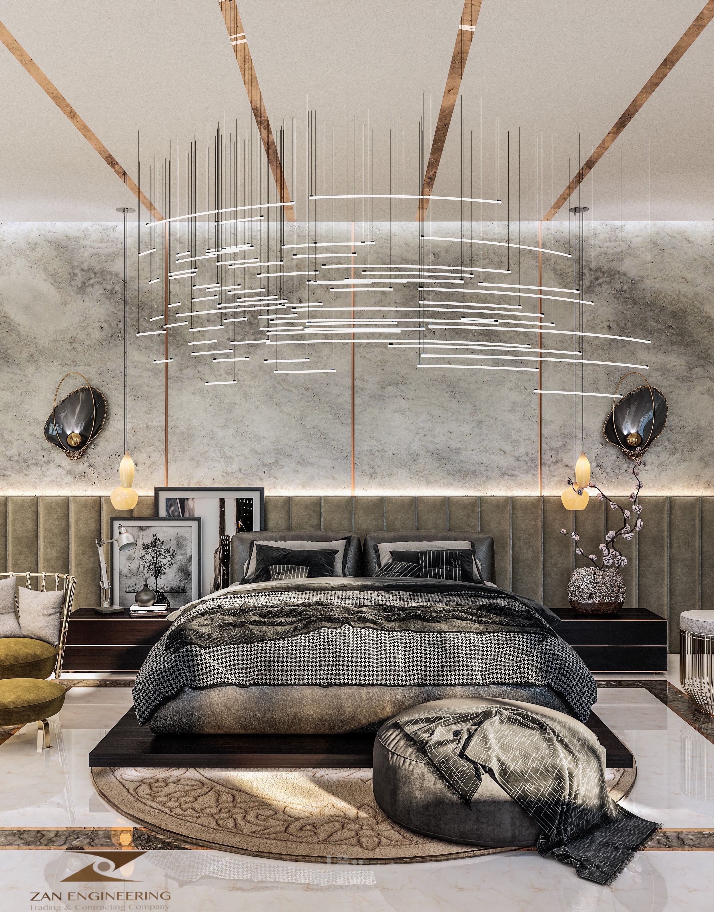 تصميم داخلي ..غرفة نوم