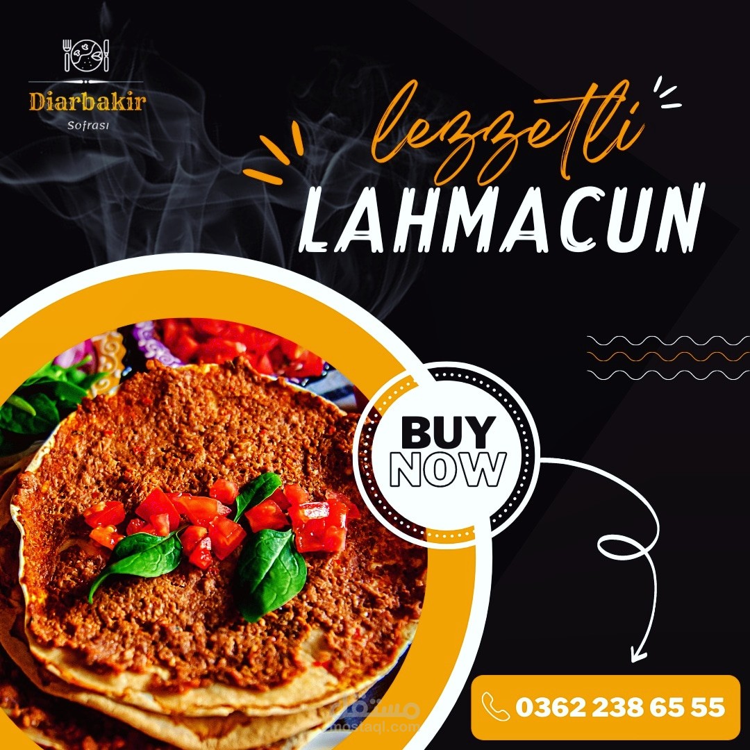 منشور انستغرام لمطعم تركي