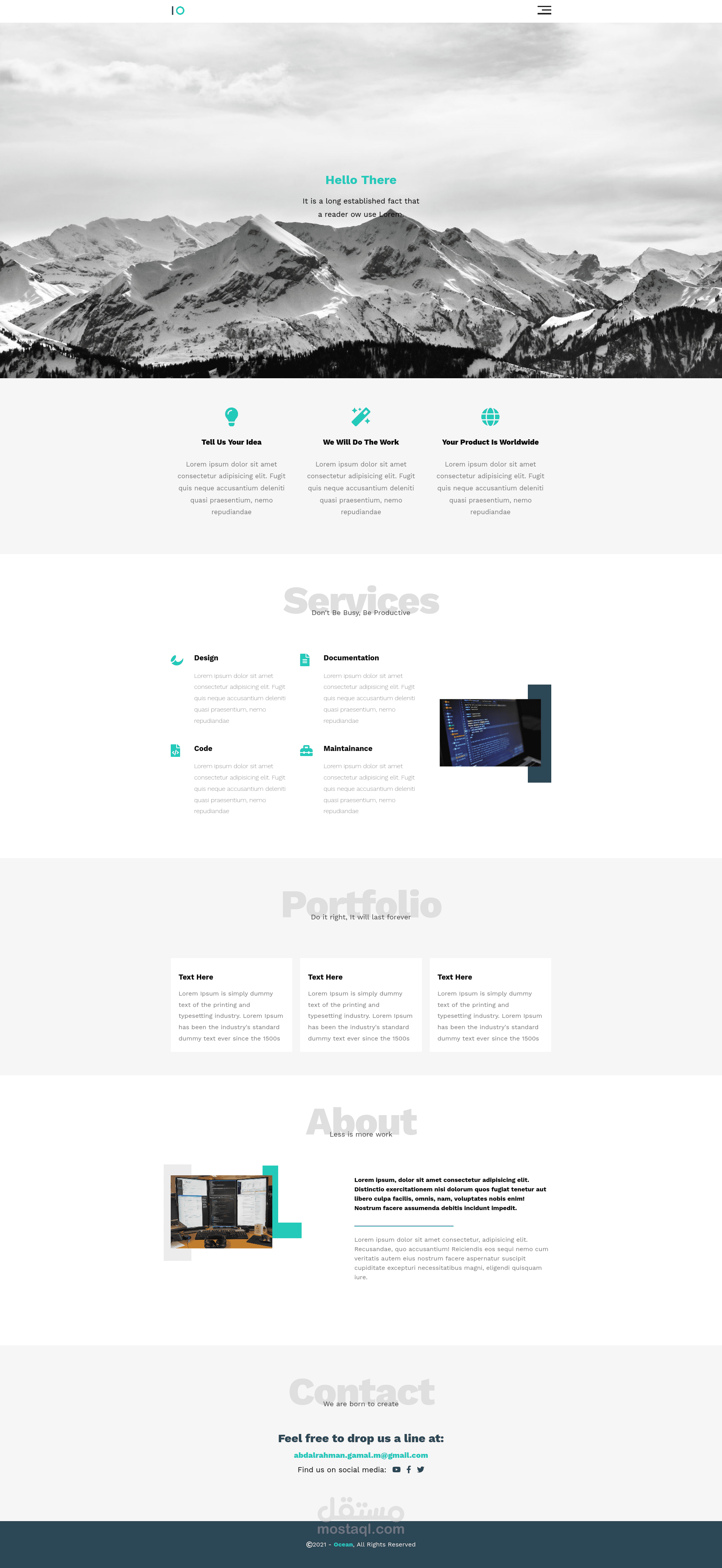 https://github.com/iwillsolo/Ocean