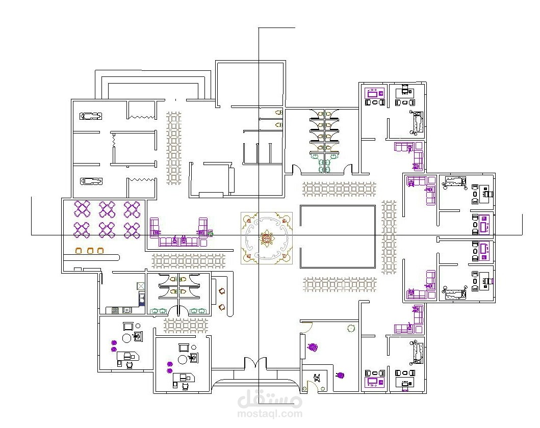 مخطط لمركز طبي