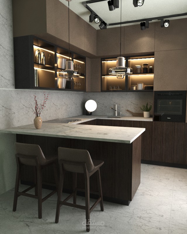 تصميم مطبخ مودرن