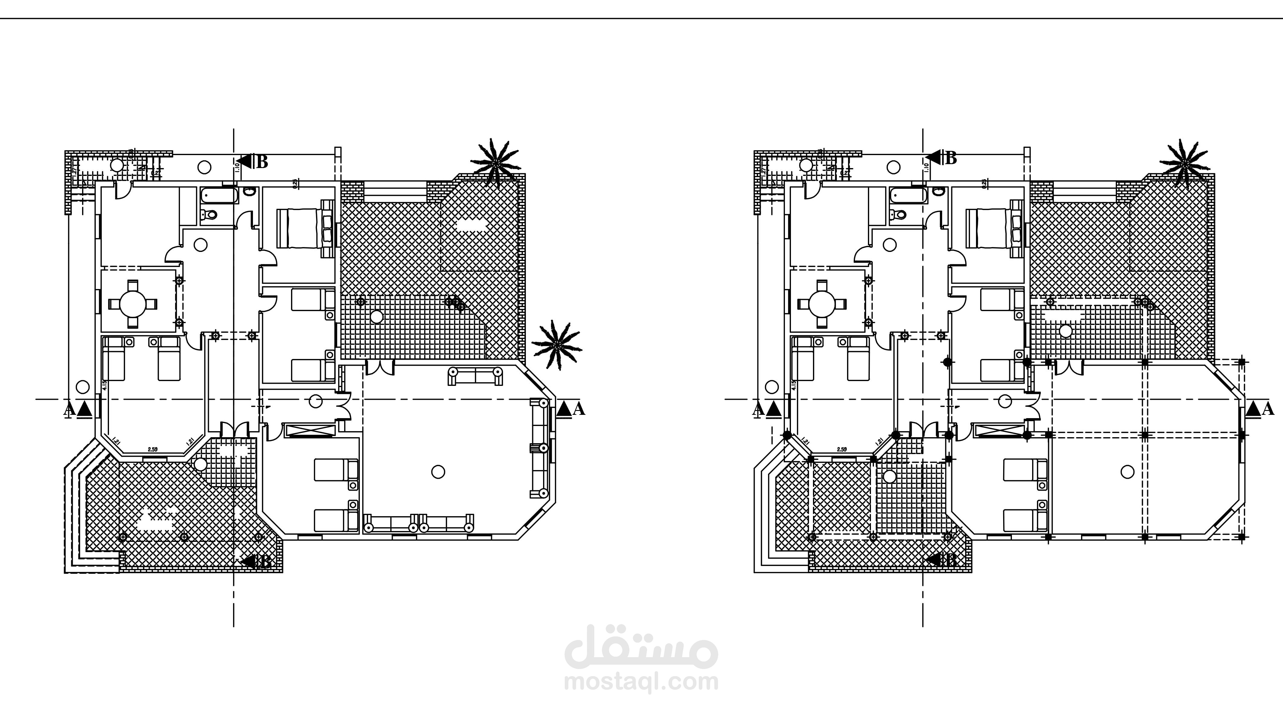 مخططات معمارية أوتوكاد