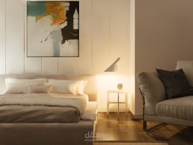 لقطة داخلية لغرفة نوم