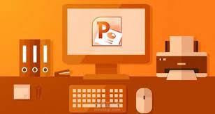 تنفيذ وانجاز تصميم عرض مشاريع من خلال عرض تقديمي من Microsoft PowerPoint