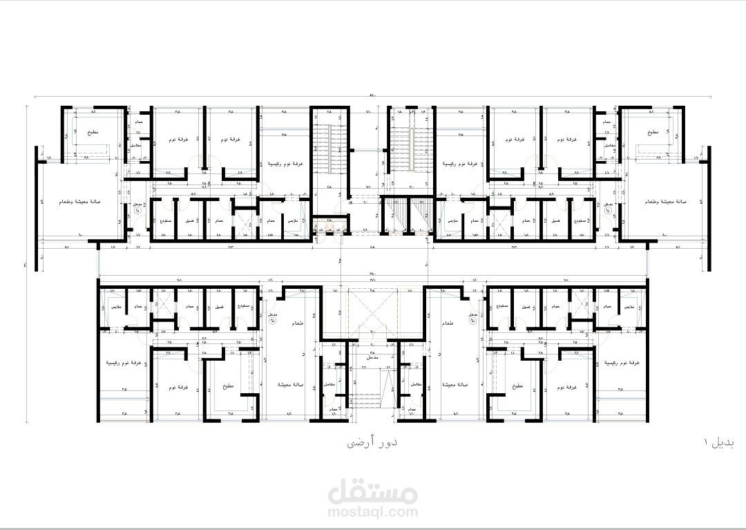 ابراج سكنية VIP( ٢ مقترح )