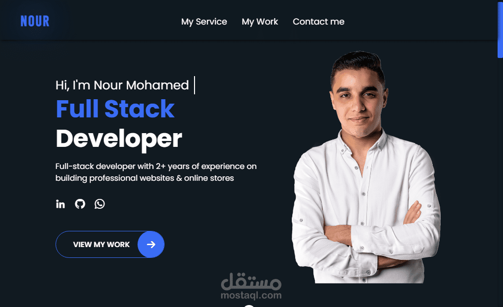 موقع شخصي | Personal Portfolio