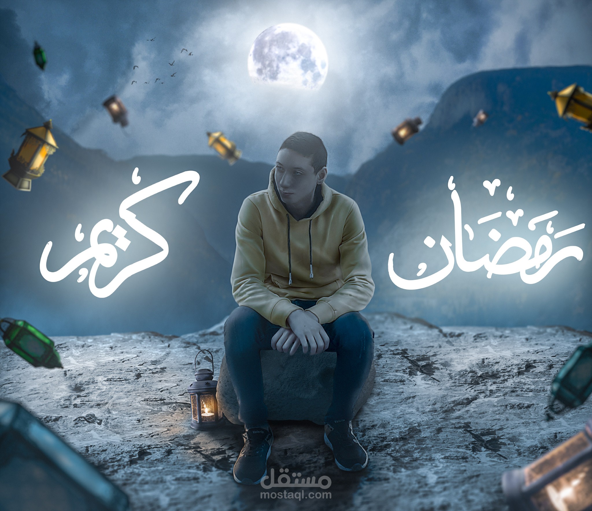 دمج الصور