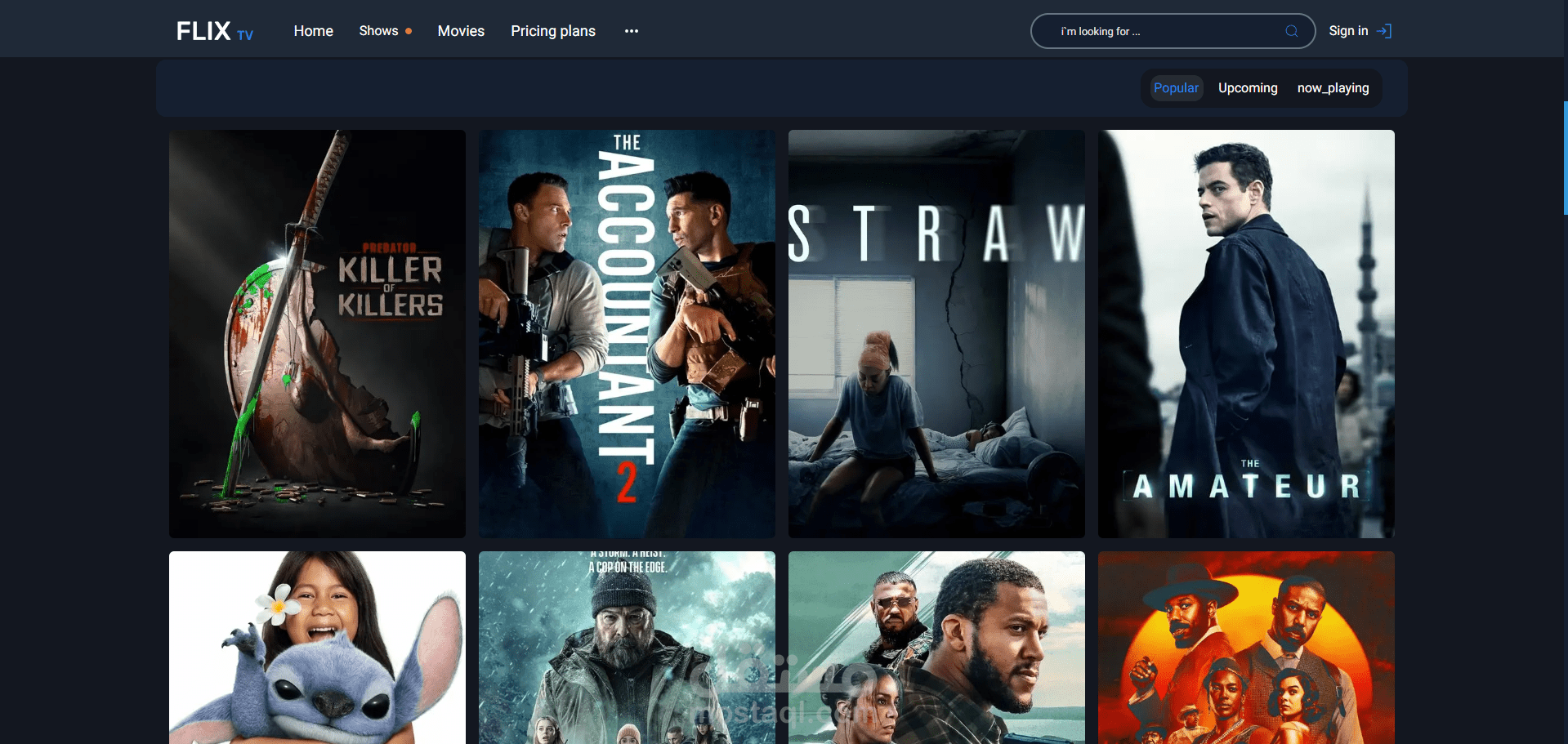 Flix Tv - منصة لعرض أحدث الأفلام والبرامج (محدثة باستمرار تلقائيا)