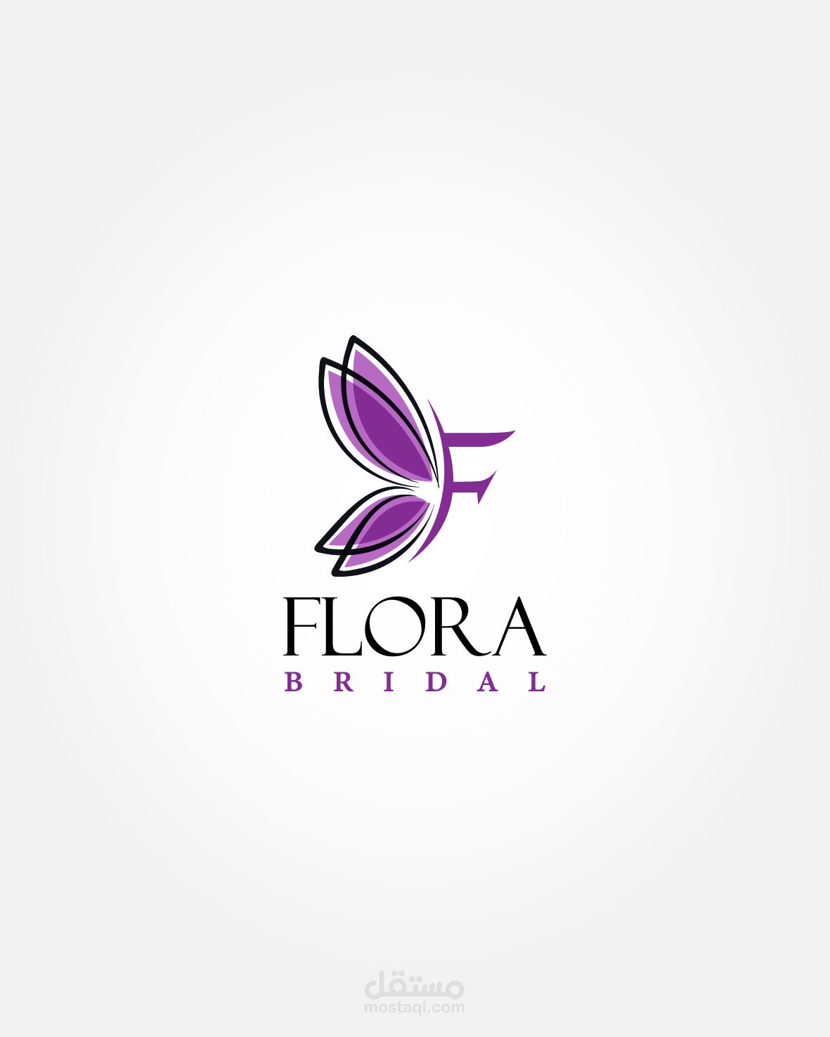 تصميم شعار ( Flora Bridal )