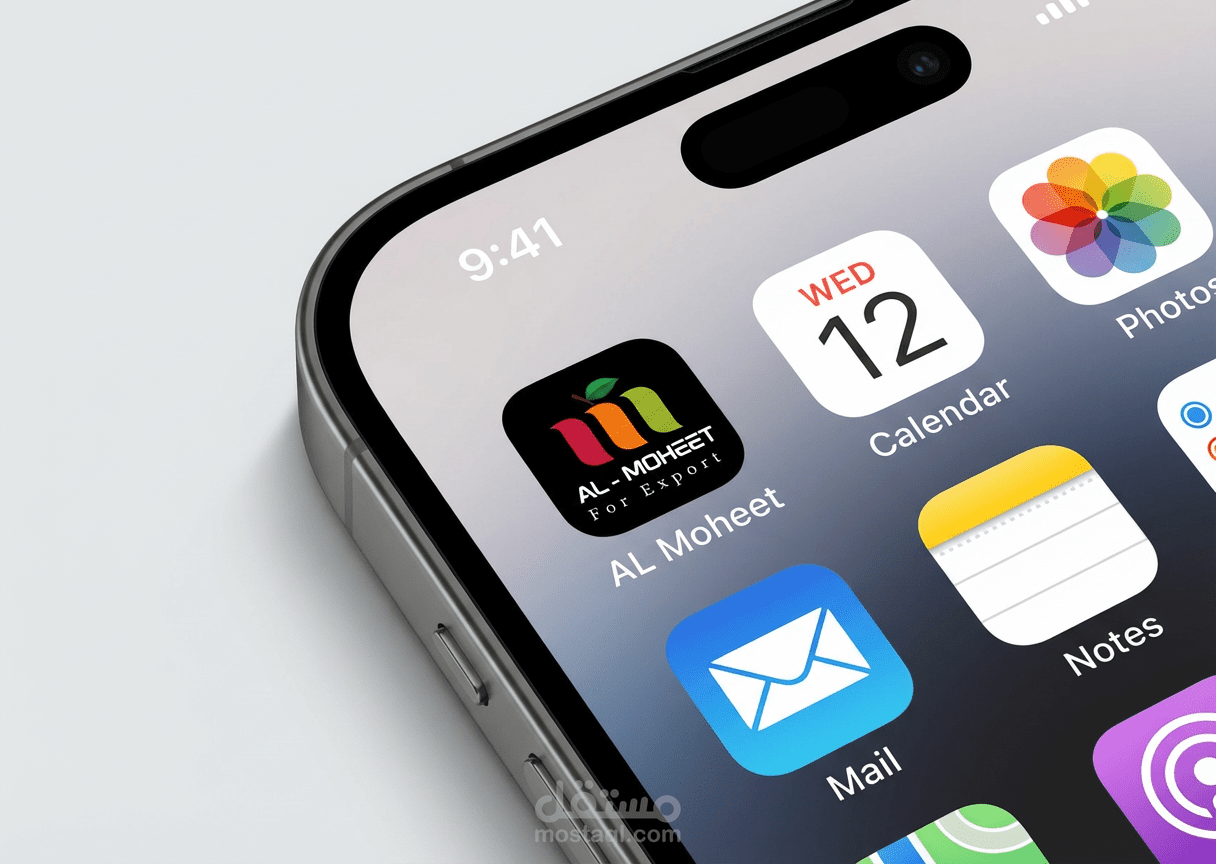 هويــــــــــــة بصــــــــــرية لشركة المحيط للاستيراد والتصدير.