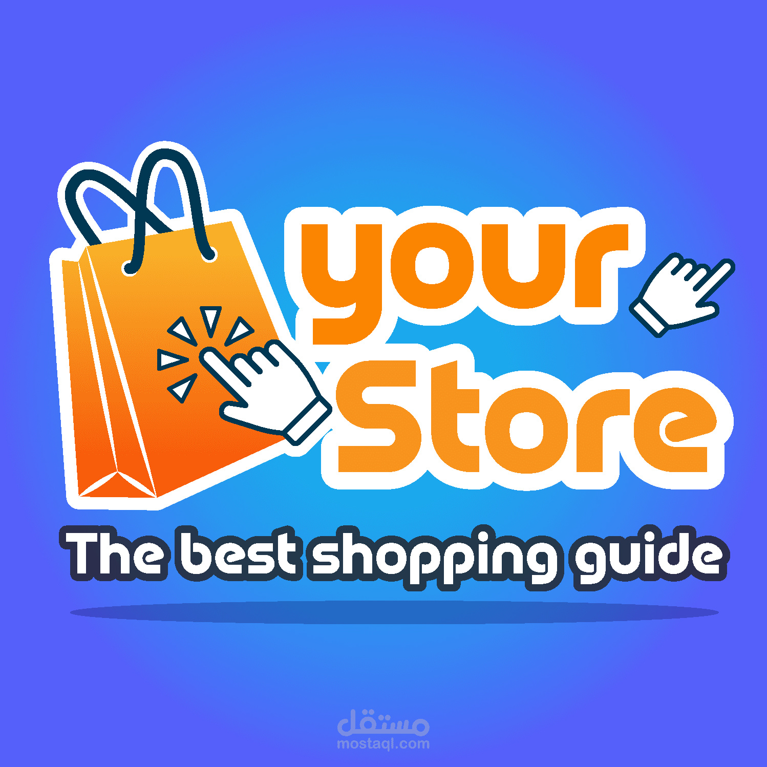 تصميم شعار وبانر لصفحة على فيسبوك