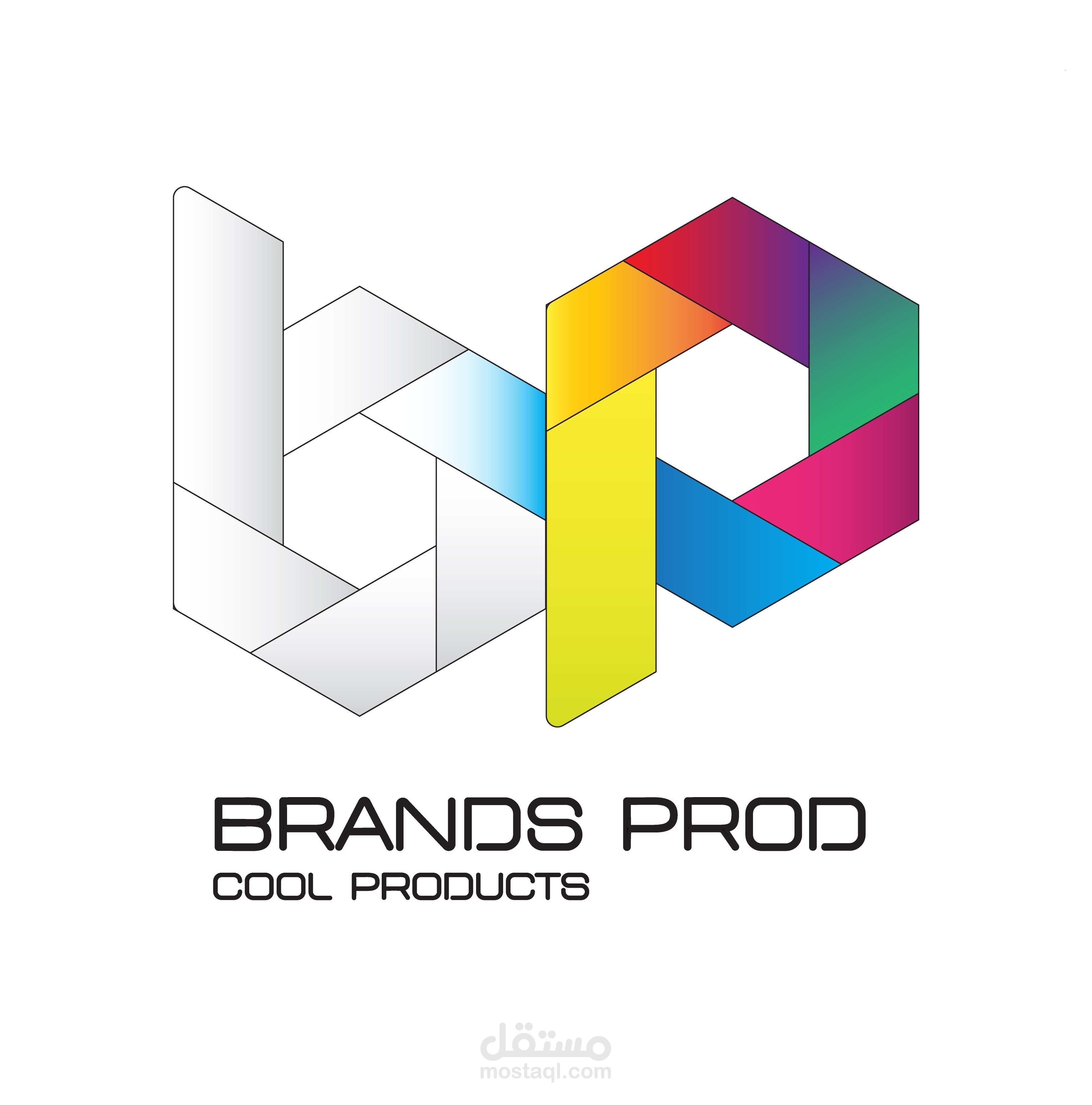 تصميم شعار لصفحة BRANDS PROD