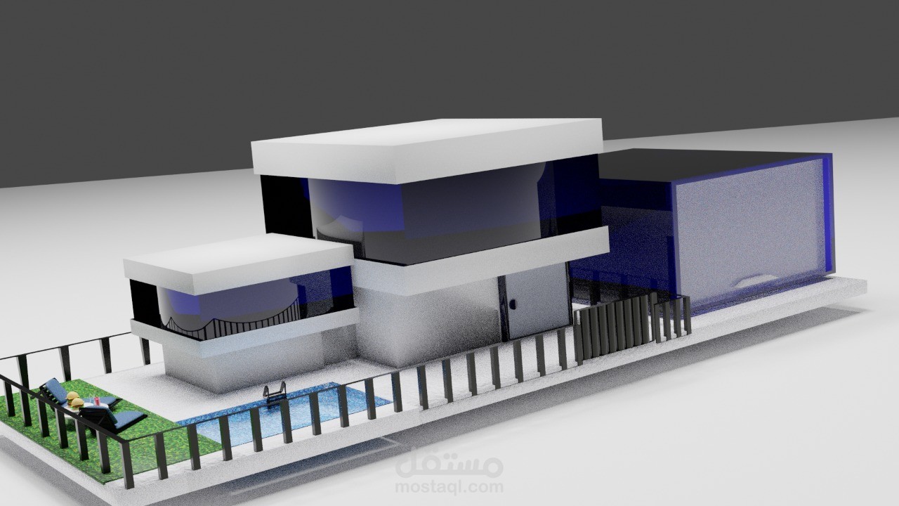 تصميم خارجي ل فيلا