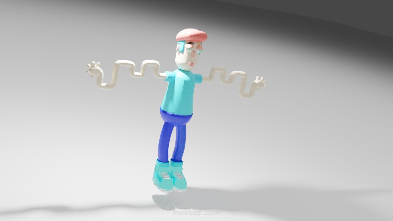 تصميم شخصيه كرتونيه