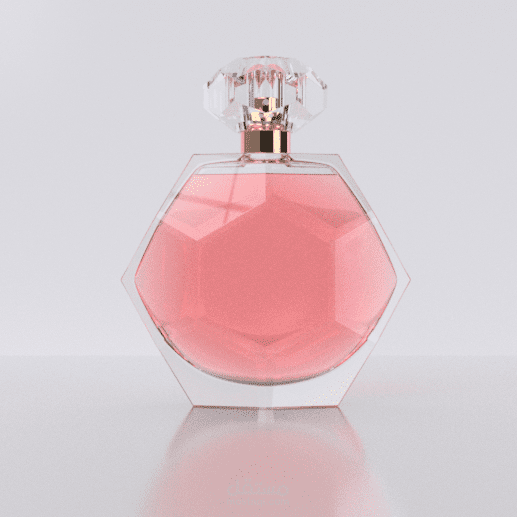 زجاجة عطر 3d