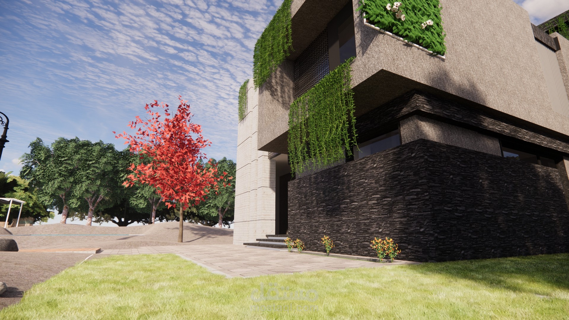 modern villa