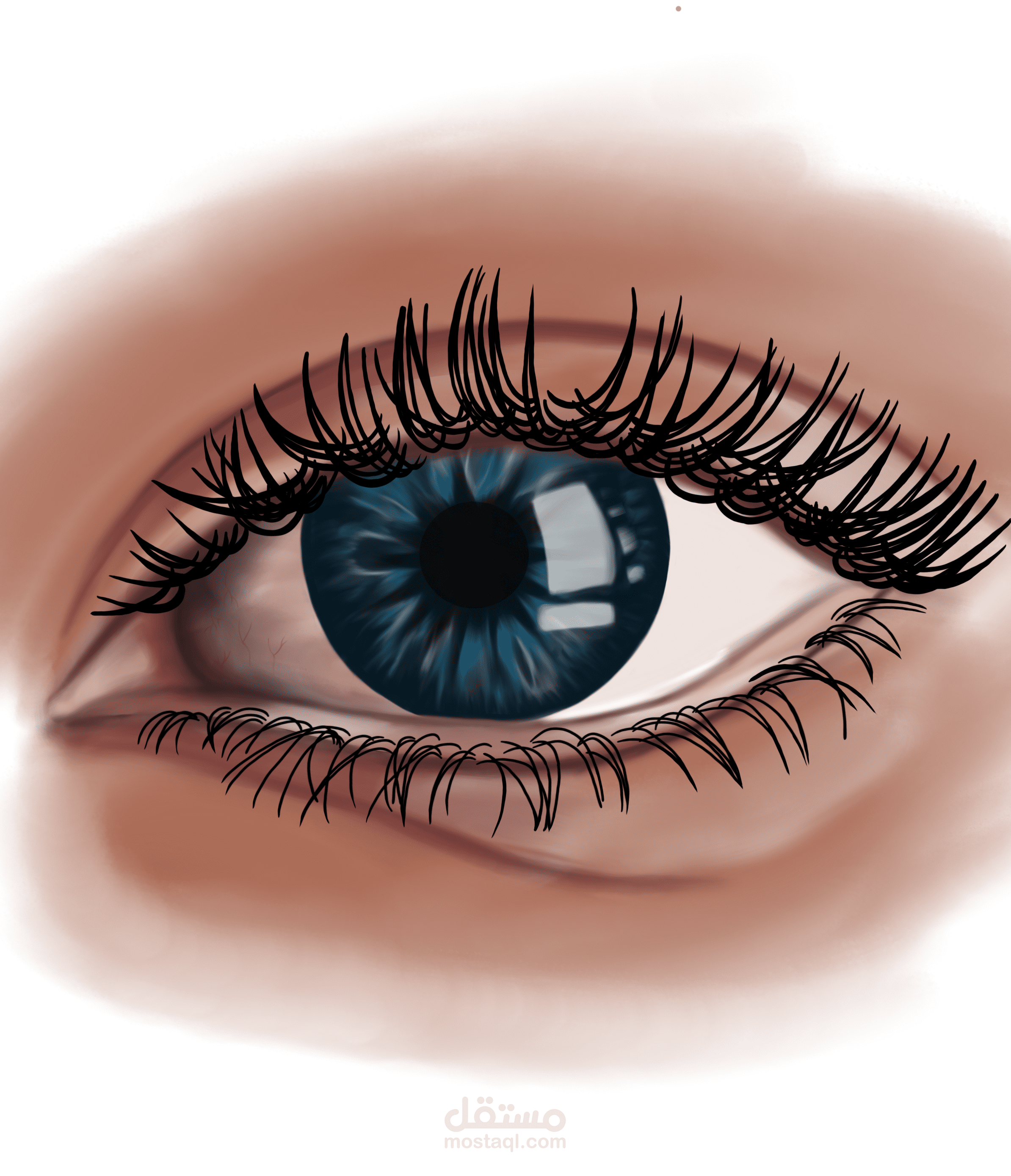 Blue eye