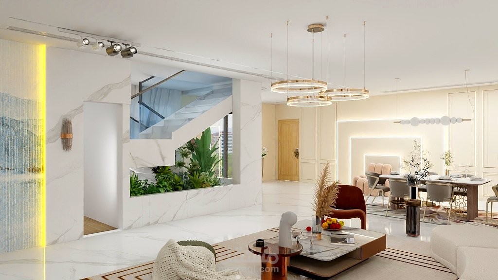 تصميم صاله بالسعوديه بعرض 720 درجه